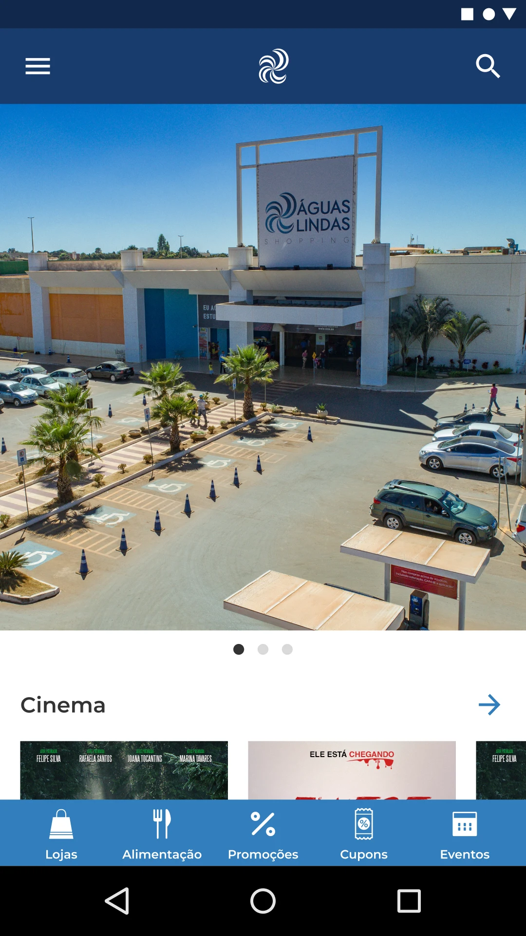 Águas Lindas Shopping screenshot